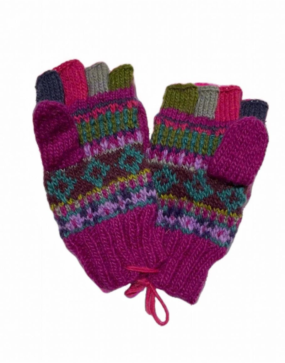 Magenta Mittens Winter Gloves - Second Nature Online