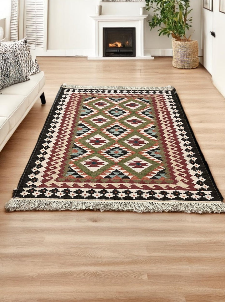 Multi Colour Kilim Second Nature Online