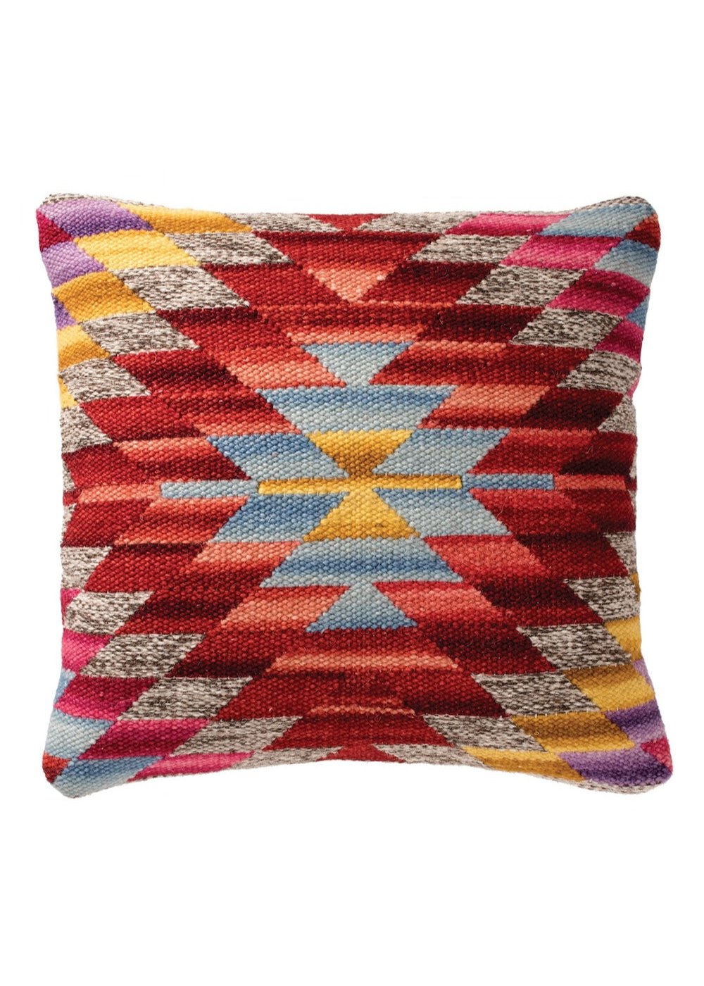 Multi Colour Geometric Design Cushion Cover Second Nature Online