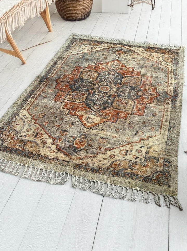 Digital Printed Kilim Style Rug