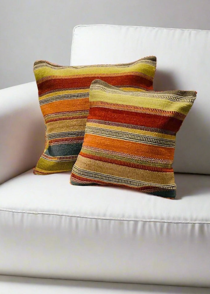 Ooty Large and Small Kilim Cushion Cover