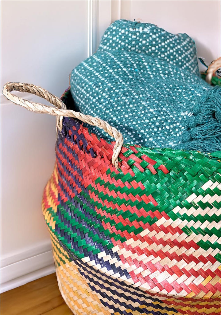 Rainbow Storage Basket - Second Nature Online