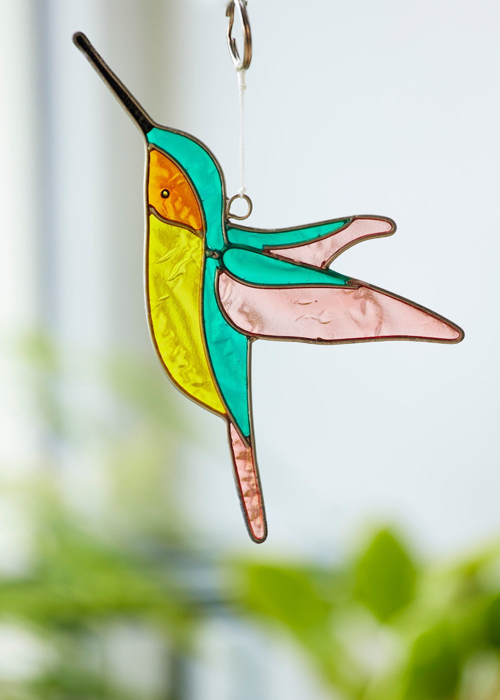 Resin Bee Eater Bird Suncatcher In a Window