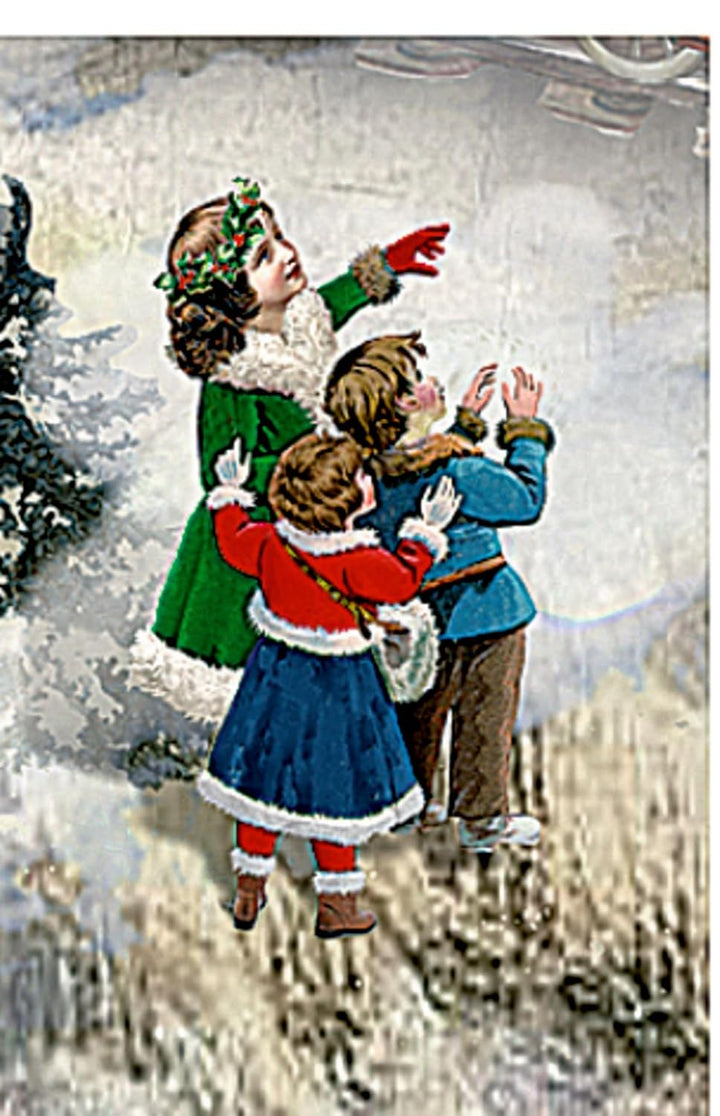 Traditional Luxury Christmas Picture Advent Calendar Coppenrath The Magical Winter Steam Train A4