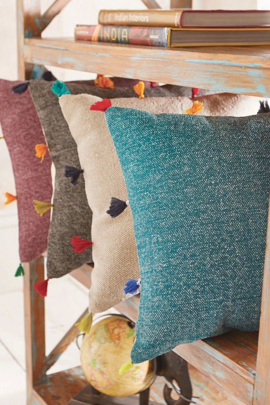 Stone Washed Cushion Covers Available in 4 Colours - Second Nature Online
