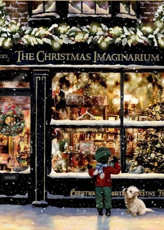 The Christmas Imaginarium Traditional Xmas Paper Advent Calander