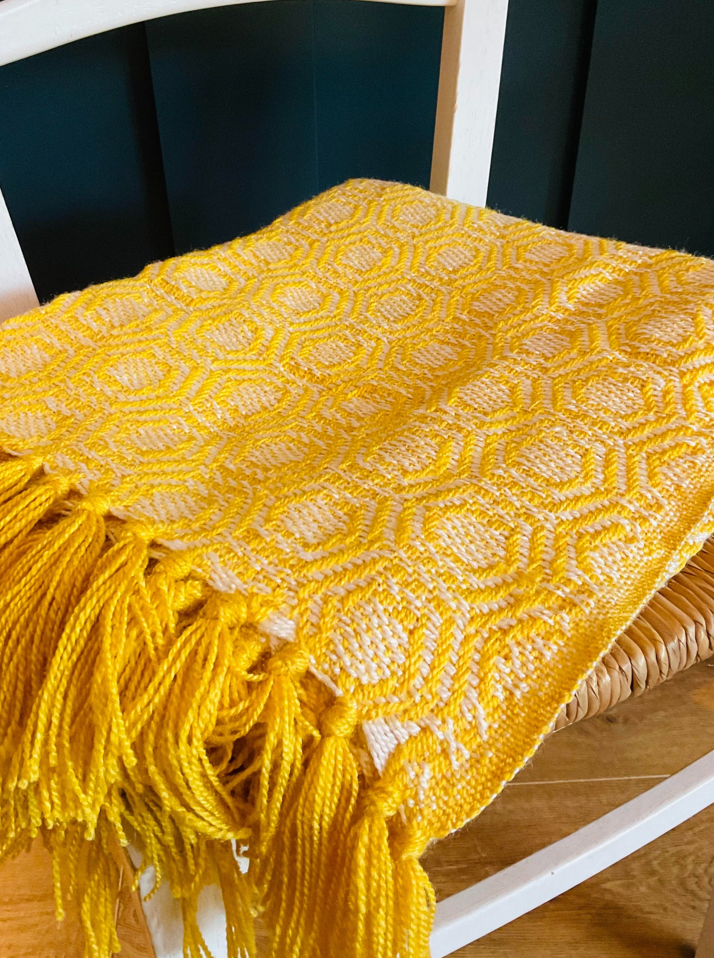 Honeycomb throw blanket sale