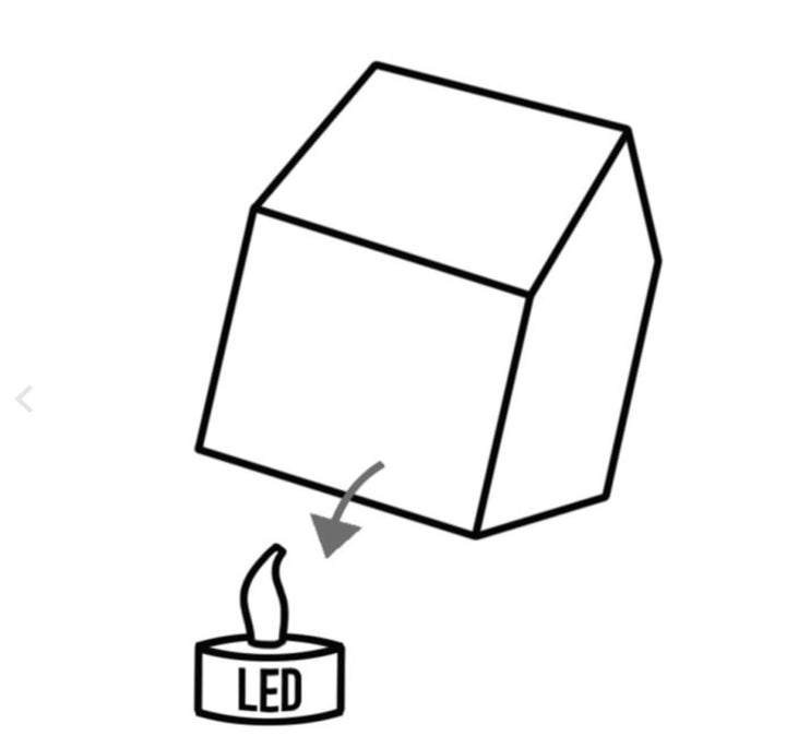 Christmas House Advent Lantern Cards – 4 Magical Designs