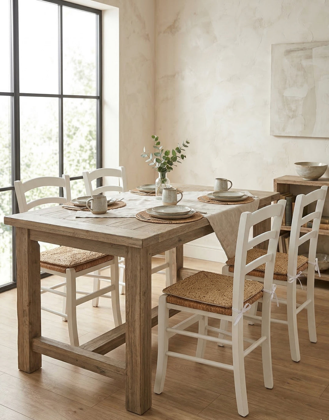 Natural Rectangle Jute Seat Pad 42 cm x 37 cn x 2.5 cm