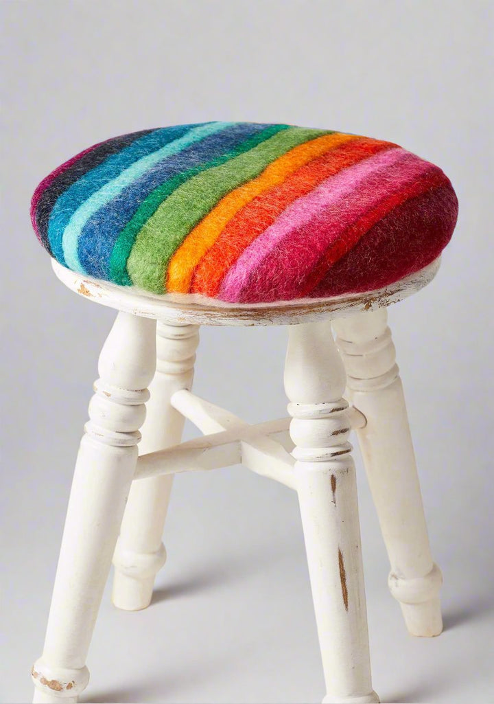 rainbow seat pad