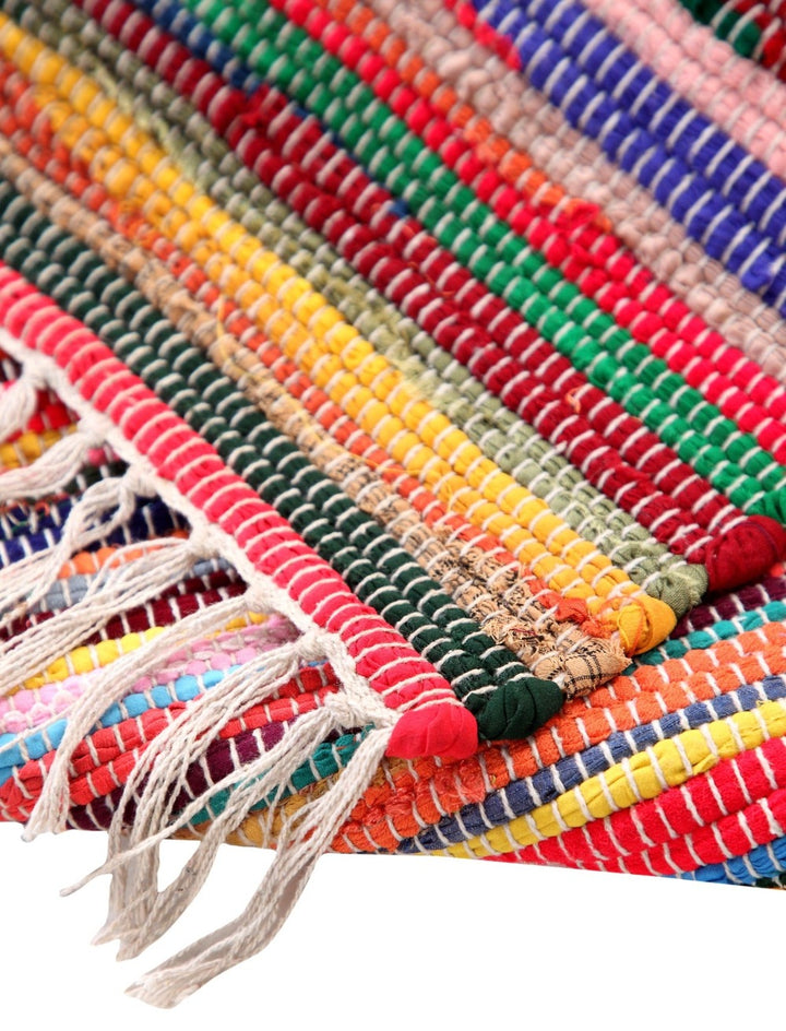 Close Up Rag Rug