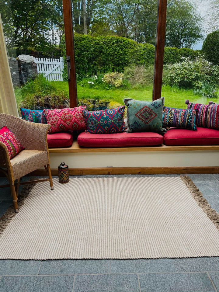 Colva Jute Living Room Rug Second Nature Online