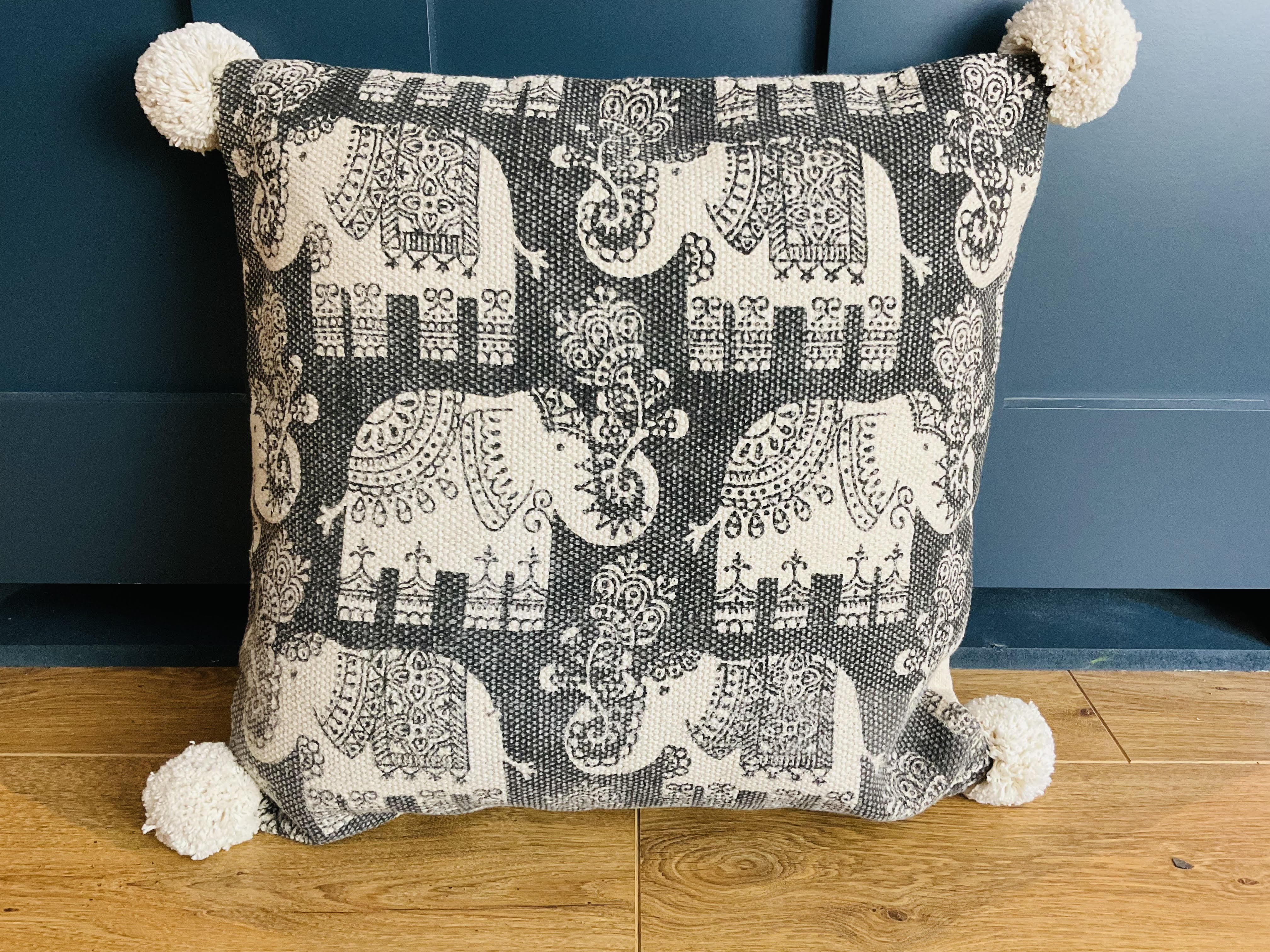 Elephant print hotsell cushion covers