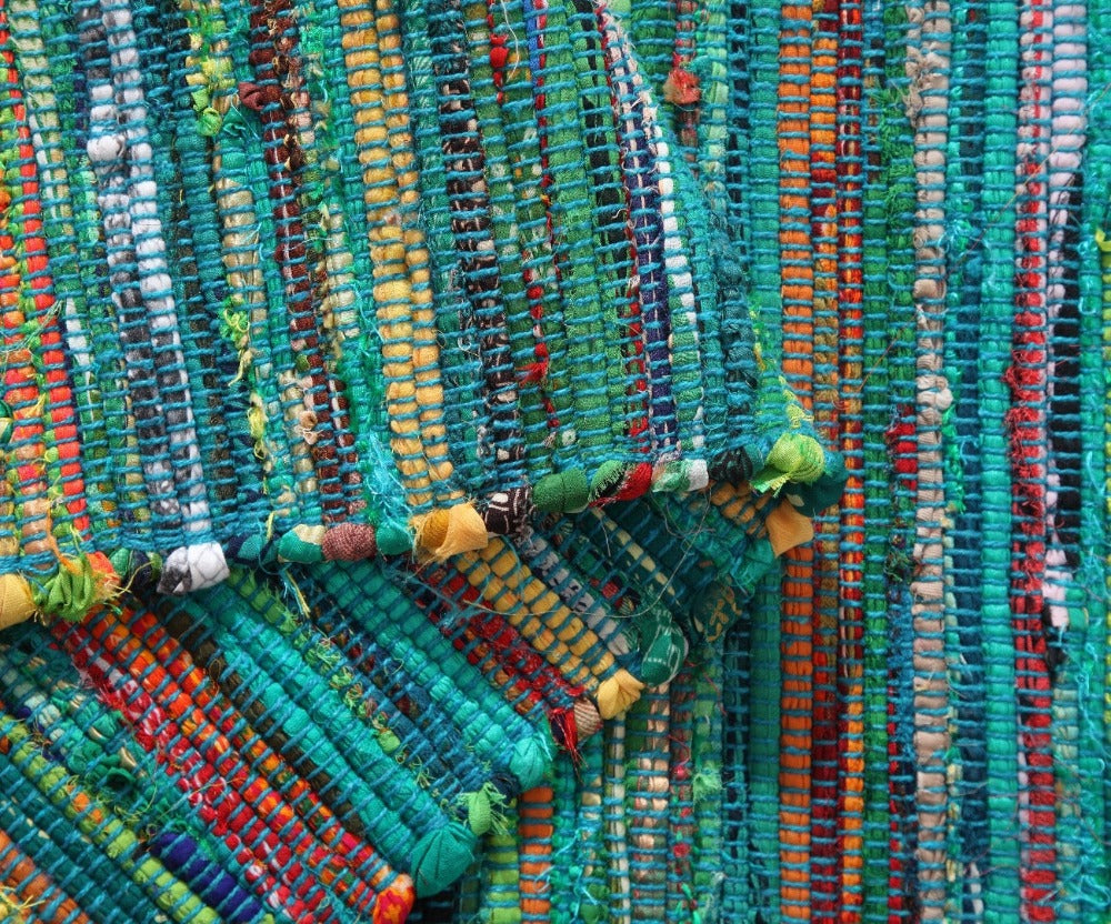 Nature Rags Rag Rugs UK - Handwoven with Recycled Fabric – Second Nature Online