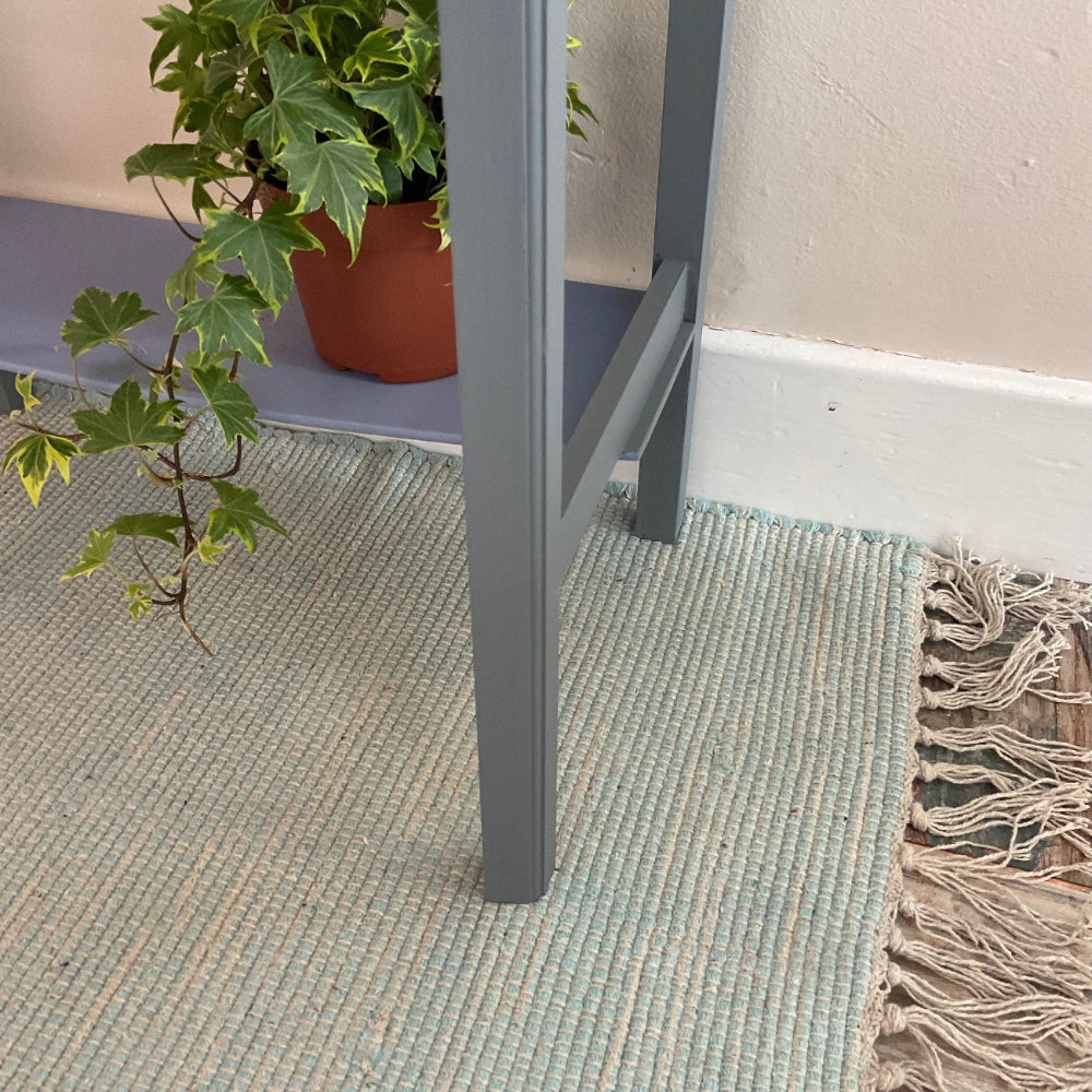 Hush Cotton Rug Duck Egg Blue - Second Nature Online