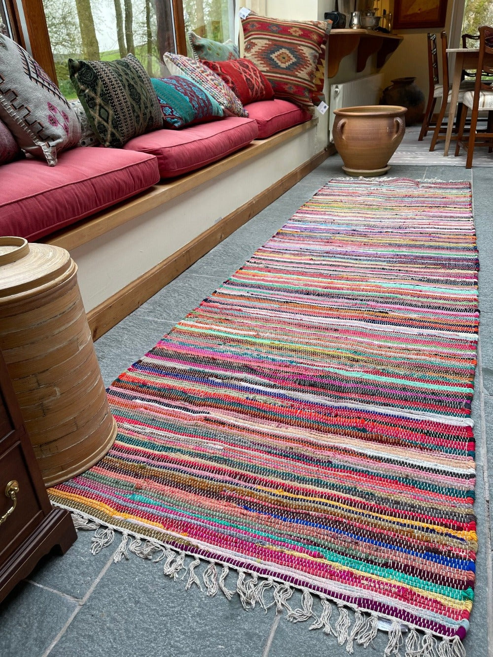 Recycled Rag Rug Runner Second Nature Online