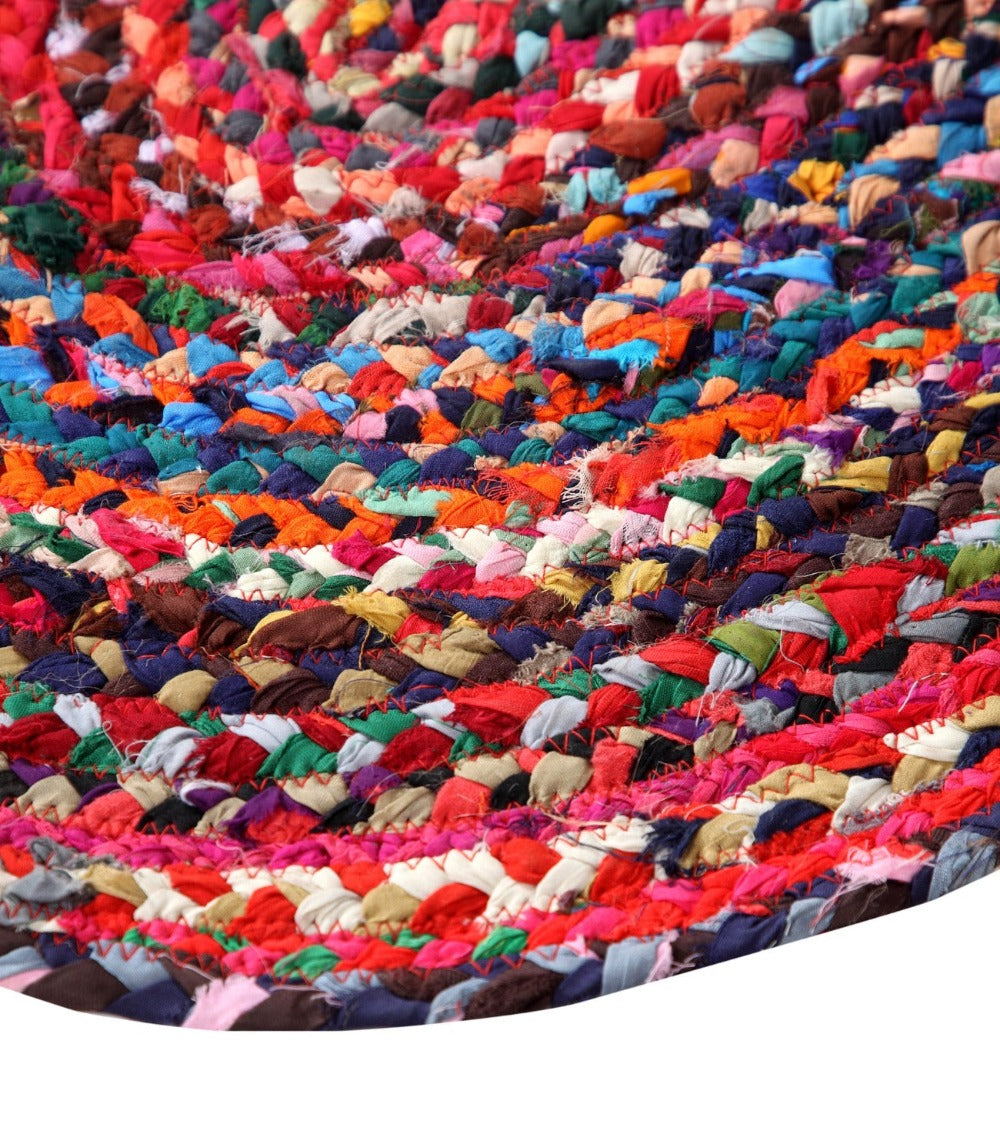 Round Rug | Boho Rug | Striped Rug | Rugs Near Me | Rainbow Rug ...